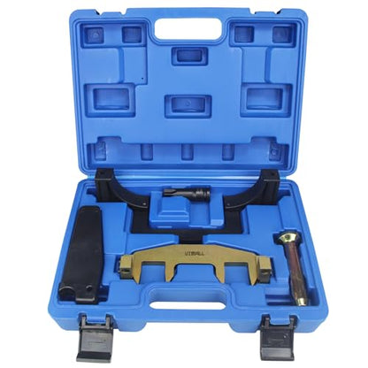 Camshaft Alignment Engine Timing Tool Chain Fixture Tool Kit Compatible for Mercedes Benz M271