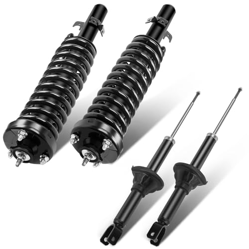 SCITOO Front and Rear Complete Struts Assembly Shock Absorber for Honda for Accord 1994-1997 Automotive Replacement Struts 171989 341119 71286 - Set of 4