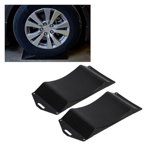Rv Wheel Chocks 2pc/Set Car Tire Ramps Proof Heavy Duty Simple Using Saver Powerful Load Bearing Capacity(18PL 50x21.5x5.8cm) - color: 18pl 50x21.5x5.8cm