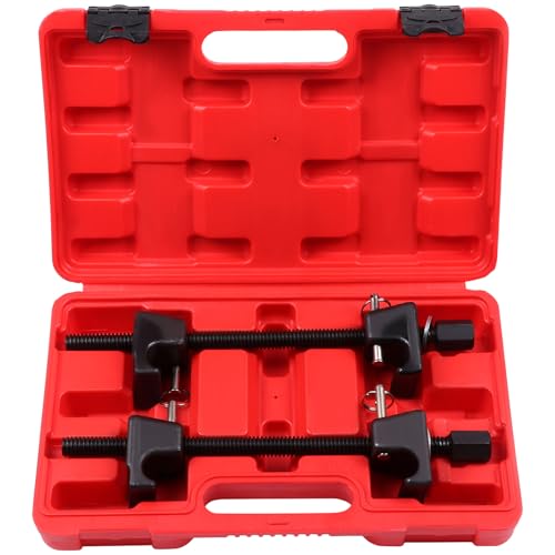 ECCPP 2 Pcs Macpherson Strut Spring Compressor Tool Kit Coil Spring Compressor Tool Remover Installer Tool