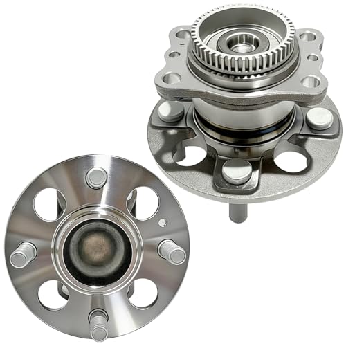 512483 Rear Wheel Bearing Hub Assembly for 2012-2017 Hyundai Accent, Kia Rio FWD, 52750-0U000 (2PCS) - size: 512483