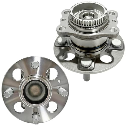 512483 Rear Wheel Bearing Hub Assembly for 2012-2017 Hyundai Accent, Kia Rio FWD, 52750-0U000 (2PCS) - size: 512483