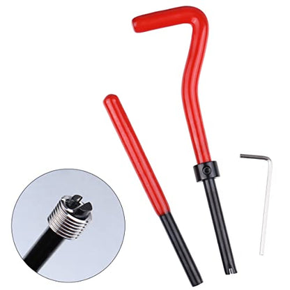 Wolfride 30PCS M8 Helicoil Kit M8 x 1.25mm Thread Repair Kit Thread Restoring Kit