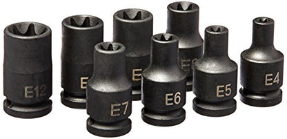 Grey Pneumatic 998ET Impact Socket Set