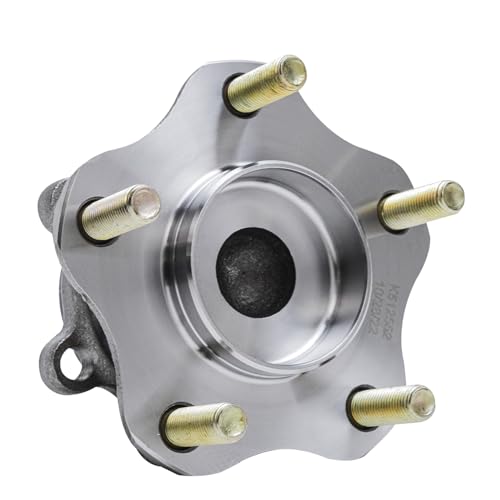 Detroit Axle - Pair Rear Wheel Bearing and Hubs Assembly with 5-Lug for Mazda 3, 3 Sport 2014 2015 2016 2017 2018 [Mexico Built Models] - style: 512552x2/Pair