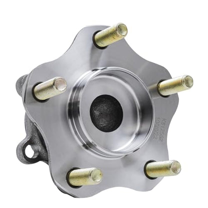 Detroit Axle - Pair Rear Wheel Bearing and Hubs Assembly with 5-Lug for Mazda 3, 3 Sport 2014 2015 2016 2017 2018 [Mexico Built Models] - style: 512552x2/Pair