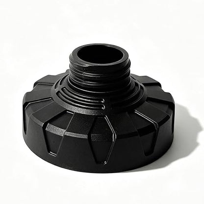 ESP Foam Cannon Adapter Converter 1 inch to 2.16inch, Leak-Proof Threaded Universal Connector, Anti-Slip for Most Foam Bottles & Nozzles - color: Black