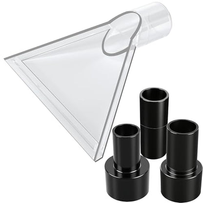 Universal Shop Vac Extractor Attachment Kit – Fits All Shop Vacs Includes 2-1/2" 1-7/8"and 1-1/4" Adapters for Carpet Cleaning Auto Detailing Wet-dry Vacuum Accessory (Large) - size: Large
