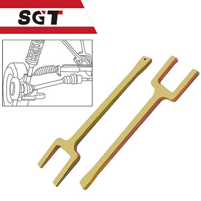 SGT 2 Pack Axle Popper Kit - Inner CV Axle Removal Tool Set - for Use on Front Wheel Drive Vehicles-Shaft Drive Axles-Fix Damaged CV Joints