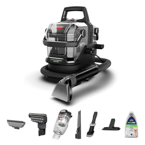 BISSELL Little Green Auto Pro, Professional-Grade Auto Tools and Cleaning Formula Included, 3909L - style: Little Green Auto Pro