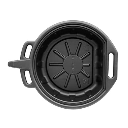 MichaelPro 16-Liter Oil Drain Pan, 4.2 Gallon, Portable, with Sprout for No-Mess Disposal| MP009063