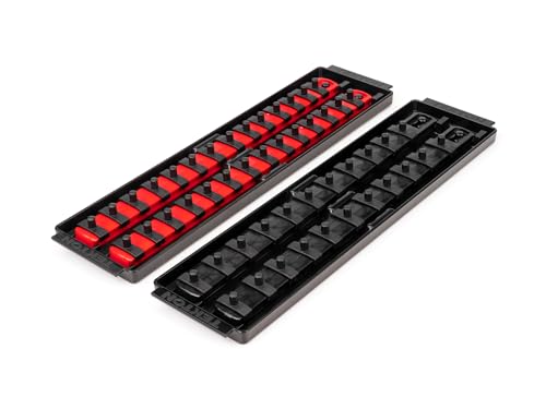 TEKTON 1/4 Inch Drive Socket Rail and Tray Set (50-Tool) | OST90902 | Made in USA