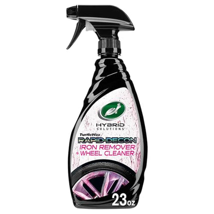 Turtle Wax Hybrid Solutions Rapid Decon Iron Remover, 23 fl oz, Wheel Cleaner, Versatile Iron Remover and Tire Cleaner - size: 23 Fl Oz (Pack of 1)