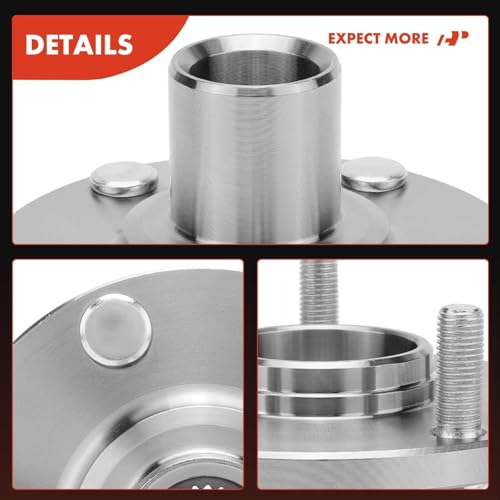 A-Premium 2 x Front Wheel Bearing and Wheel Hub Kit with 5-Lug Compatible with Toyota Camry 1992-2001 L4 2.2L, Camry 2002-2003 L4 2.4L, Solara 1999-2001 L4 2.2L, Solara 2002-2003 L4 2.4L & Lexus RX300