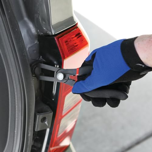 Performance Tool W86561 Angled Push Pin Pliers for Retainer & Anchor for Honda, Toyota, GM, Ford, Chrysler, Black