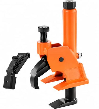 Manual Tire Bead Breaker Tool, Professional Heavy Duty Hand Held Tire Changer with Rubber Pad Protector for ATV, Tractor, Lawn Mower, Truck & Car Tires (Orange)