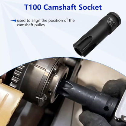 New Engine Camshaft Timing Alignment Tool Kit Compatible with Mercedes Benz M133 M260 M264 M270 M274 Engine Replace 270 589 00 6100, 270 589 01 6100 - color: 22Pcs