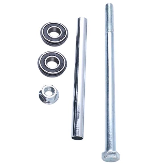 DVPARTS 025-5202-00 Front Wheel Bearing Kits Compatible with Bad boy ZT CZT Maverick Mower (Include 025-5202-00 Spanner Bushing 022-7009 Bearings 018-7010 Bolt)
