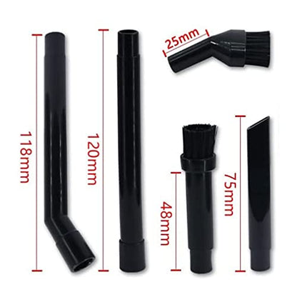 1-1/4inch & 1-3/8'' Vacuum Attachments Mini Micro Tool Attachment 9 Piece Set