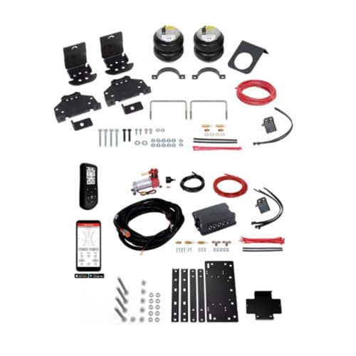 TrendsAuto Firestone Airide Ride-Rite Rear Air Springs Kit with Standard Compressor Dual Wireless App & Remote fits 2008-2026 E450 Cab-Chassis & Class C Motorhome | TrendsAuto Decal | 2622 2933 - size: Dual Path