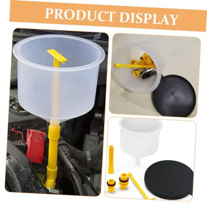 Hemobllo 1Set Spill Radiator Funnel Kit for Automotive Use Coolant Filling Tool with Easy Pour Design for Refilling Antifreeze and Fluids Mess Operation for Water Tanks