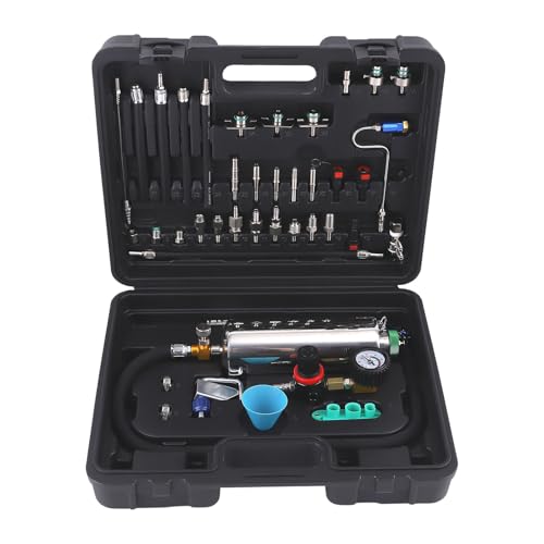 maXpeedingrods Fuel Injector Cleaner Kit, Non-dismantle Fuel Injector Cleaning Tool, Gasoline Fuel System Cleaner Tester, 800ML 140PSI Intake Valve Manifold Throttle Body Catalytic Converter Cleaner - style: 800ML