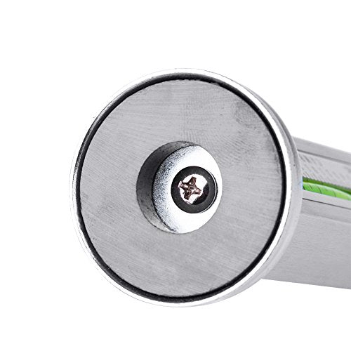 Universal Adjustable Car Magnetic Gauge Tool, Wheel Alignment Truck Tool, Measures Camber and Caster Angle with Steel Material, Magnetic Alignment Camber Gauge for Hub or