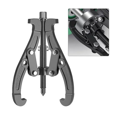 Bearing Puller Tool Three-jaw Code Puller Bearing Extractor car Wheel hub Removal Tool Multifunctional Triangular Hand(3inch) - color: 3inch