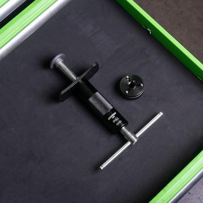 OEMTOOLS 35058 Brake Caliper Piston Rewind Tool, Spring Loaded Brake Caliper Wind Back Tool, Universal Rear Piston Brake Caliper Retractor Tool , Black - style: Brake Caliper Piston Rewind Tool