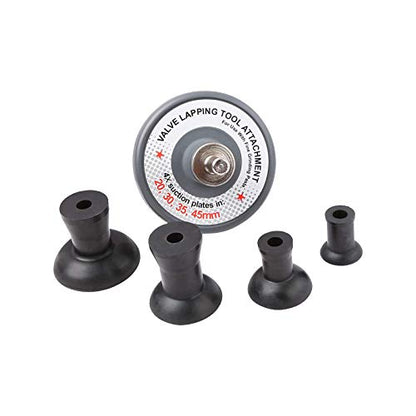 WINTOOLS Valve Lapping Pro Tool Attachment Car Repair Tool Kit 4 Suction Plates