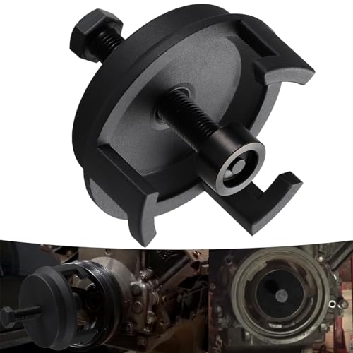 EVRBUL Harmonic Balancer Pullers Harmonic Balancer Puller and Installation Tools Compatible with Chevy LS Dodge Jeep V6 V8 Harmonic Balancers Without Tapped Holes Replace# 25264