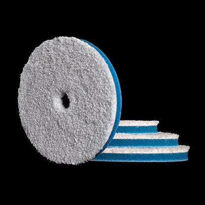Coarse D-A Microfiber Extreme Cut Pad (Blue) Ø 130mm, Single Pad - color: Blue, size: 130 mm.