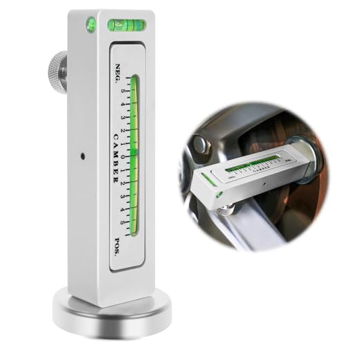 Ziopetru Adjustable Magnetic Gauge Tool, Wheel Camber, Caster Pillar and Wheel Alignment Tools for Automotive Truck RV Tire Repair - size: 1 PACK