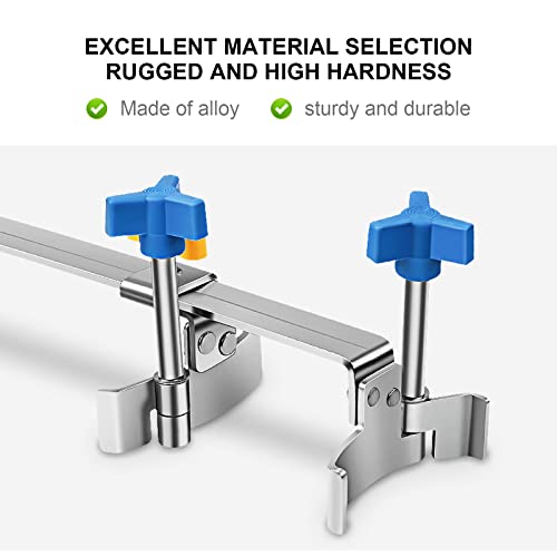 Saihisday Timing Locking Tool Kit Cam Lock Tool Camshaft Sprocket Clamp Kit Camshaft Gear Holder Dual Cam Clamp(Stainless Steel)