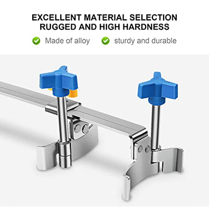 Saihisday Timing Locking Tool Kit Cam Lock Tool Camshaft Sprocket Clamp Kit Camshaft Gear Holder Dual Cam Clamp(Stainless Steel)