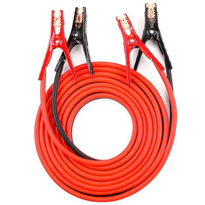 Justin Case Super Heavy-Duty Jumper Cables for Car, Includes 1 Gauge Wire Conductor 25' Car Jumper Cables & 365 Days of Roadside Assistance - size: 25ft 1ga
