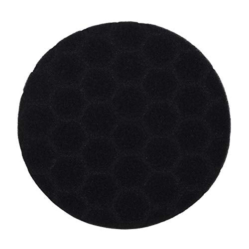 Xianglaa-Good polishing Pads, Pack of 5Pcs Polishing Pad, Sponge Buff Polishing Pad Kits for Car Polisher, Dual Action Polishing Pad, Adapter for Car Care Polisher (Color : Black) - color: Black