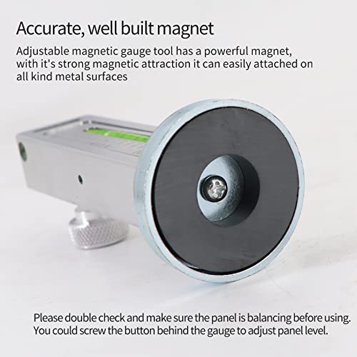 KIPA Adjustable Gauge Tool Camber Castor Strut Wheel Alignment Tool for Truck Car RV Tire Repair, New Top Strong Absorb, Ingenious Design, Practical