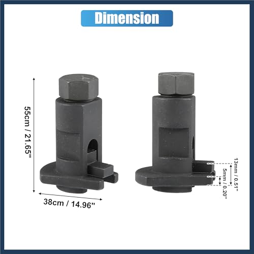 Universal 5.0-11.5mm Suspension Strut Spreader Tool Car Strut Shock Absorber Dismantle Spreader Remover Strut Socket for Audi for VW for BMW for Ford Car Parts Stylish Design