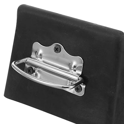 Happyyami Car Automotive Wheel -skid Blocks Oil Changing Ramps Tyre Saver Stoppers Vehicle Wheel Chocks Wheel Chocks for Travel Trailers Chock Block for Truck Heavy Wheel Rubber Tire