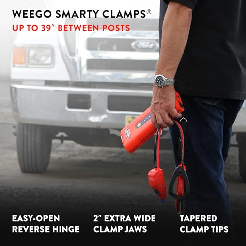 Weego 70: 2500A Self-Use 12V Lithium Car Battery Jump Starter - USA-Engineered Safe Replacement for Jumper Cables - Boat & Car Jumper Starter Portable for All Gas and 5L Diesel Engines (N70) - size: Weego 70