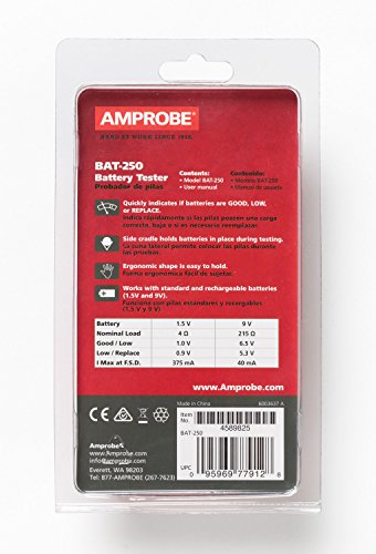 Amprobe - 4589825 BAT-250 Battery Tester