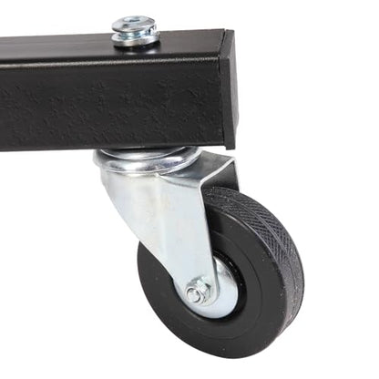 Top Automotive Creeper, Engine Creeper 48"-64", 400 LBS Capacity High Top Creeper | 4 Swivel Caster Wheels, Adjustable Height Foldable Creeper for Home Garage Workshop Repair Maintenance