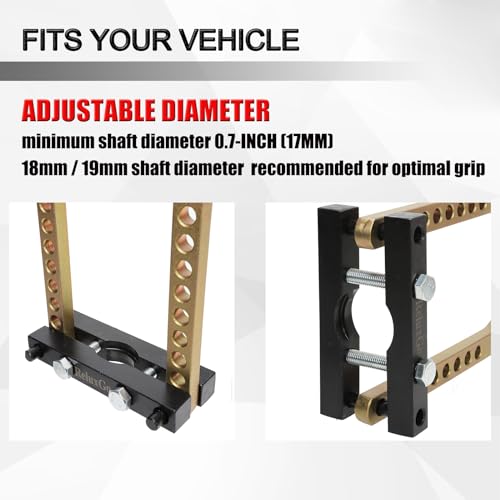 ReluxGo CV Joint Puller Propshaft Separator Tool Universal CV Axle Removal Tool CVJ CV Axle Puller U Joint Removal Tool