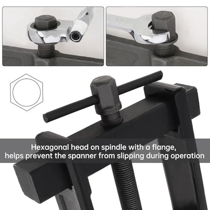 ChgImposs 10 Inch Two Claw Separate Lifting Device Pull Bearing Puller for Bearing Maintenance/Auto Car Repair, Strengthen Bearing Auto Mechanic Bearing Puller Tool - size: 10 Inch