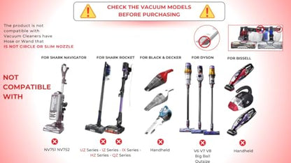 Household Cleaning Kit Attachments Vacuum Cleaner Accessories Universal Vacuum Hose Adapters Flexible Crevice Tool for Dryer Lint Vent Trap Cleaner - color: Universal