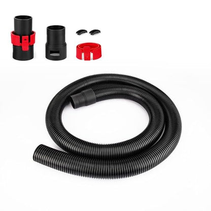 Shop-Vac 8' X 2-1/2" Universal Hose Black - size: 8' X 2-1/2"
