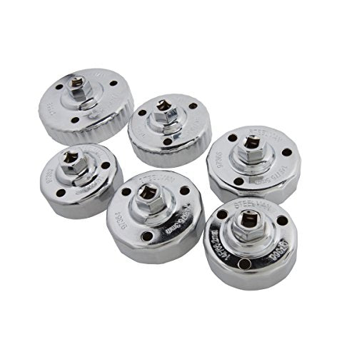 Steelman Low Profile Mazda Oil Filter Cap Wrench Socket Set, 6-Piece - size: 6-Piece Set