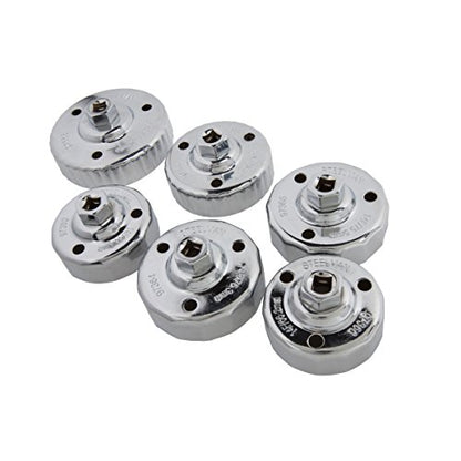 Steelman Low Profile Mazda Oil Filter Cap Wrench Socket Set, 6-Piece - size: 6-Piece Set