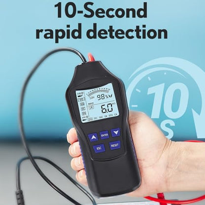Car Battery Tester, 12V 24V Digital Battery Analyzer Automotive Battery Load Tester with LCD Display for Cars Trucks Motorcycles ATVs SUVs Boats Yachts